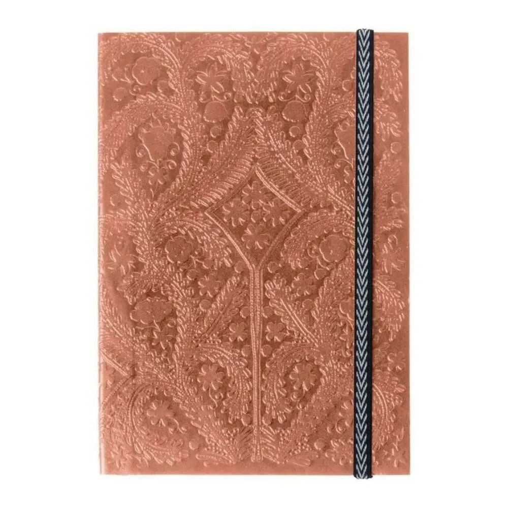 NEW! Christian Lacroix Sunset Copper Metal Paseo A5 Layflat Journal Notebook 152